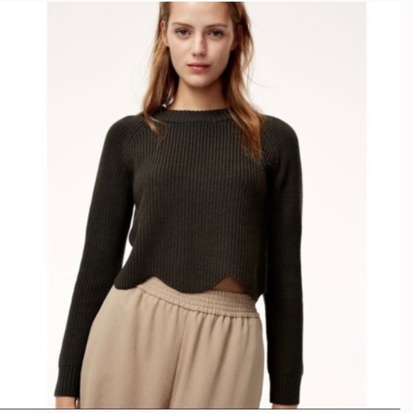 WILFRED ⭐️ rayon crop sweater